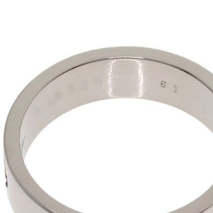 CARTIER love ring #61 Ring K18 White Gold Ladies [Used]