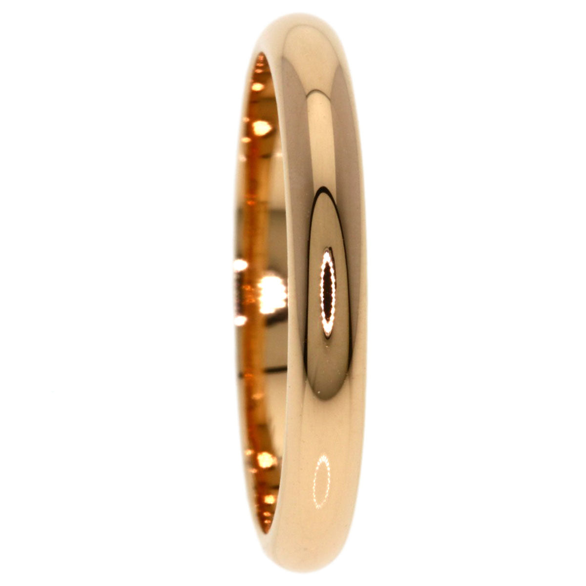 CARTIER Wedding #48 Ring K18 Pink Gold Ladies [Used]