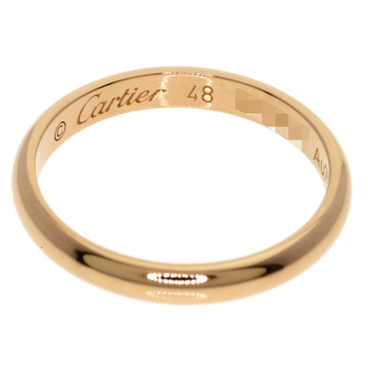 CARTIER Wedding #48 Ring K18 Pink Gold Ladies [Used]