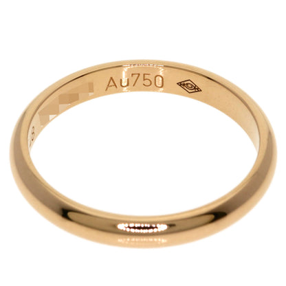 CARTIER Wedding #48 Ring K18 Pink Gold Ladies [Used]
