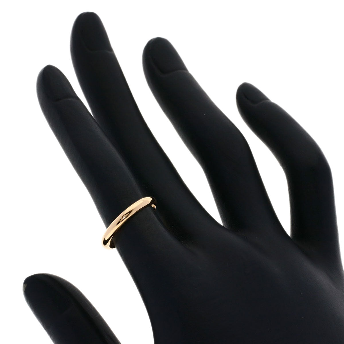 CARTIER Wedding #48 Ring K18 Pink Gold Ladies [Used]