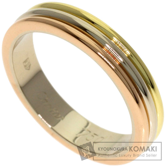 CARTIER Three color # 50 Ring K18 Yellow Gold 18K Pink GoldLadies [Used]