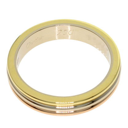 CARTIER Three color # 50 Ring K18 Yellow Gold 18K Pink GoldLadies [Used]
