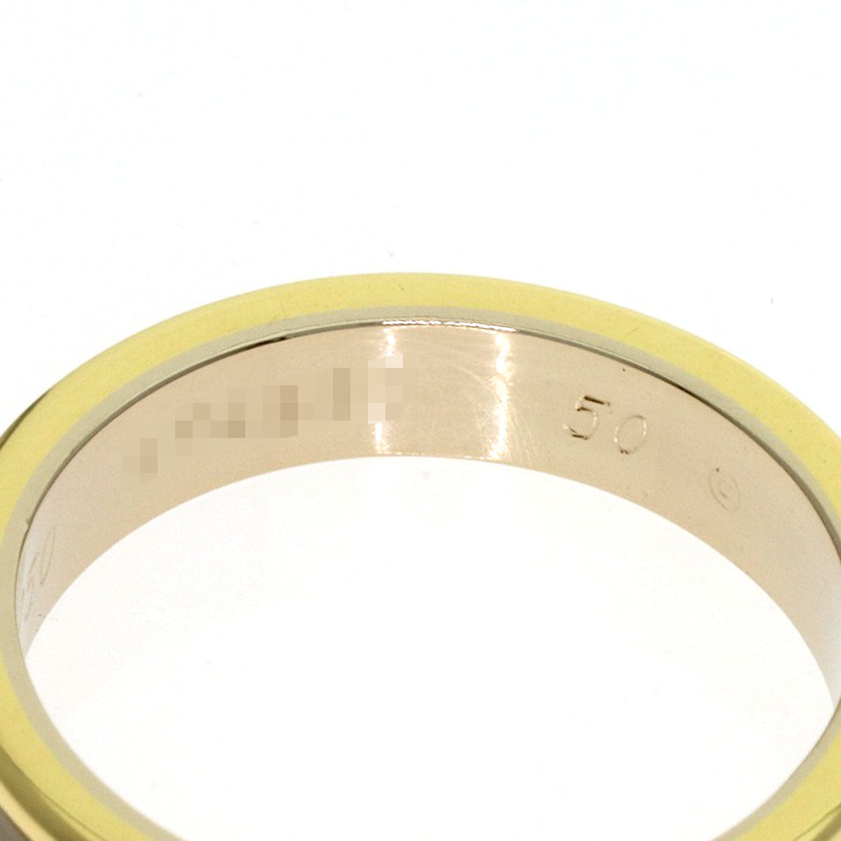 CARTIER Three color # 50 Ring K18 Yellow Gold 18K Pink GoldLadies [Used]