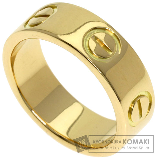 CARTIER love ring #46 Ring K18 Yellow Gold Ladies [Used]