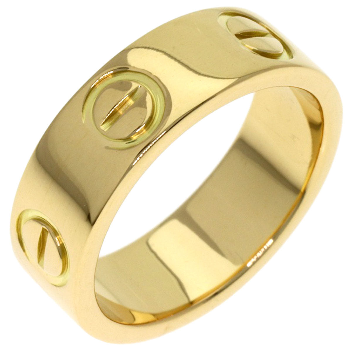 CARTIER love ring #46 Ring K18 Yellow Gold Ladies [Used]