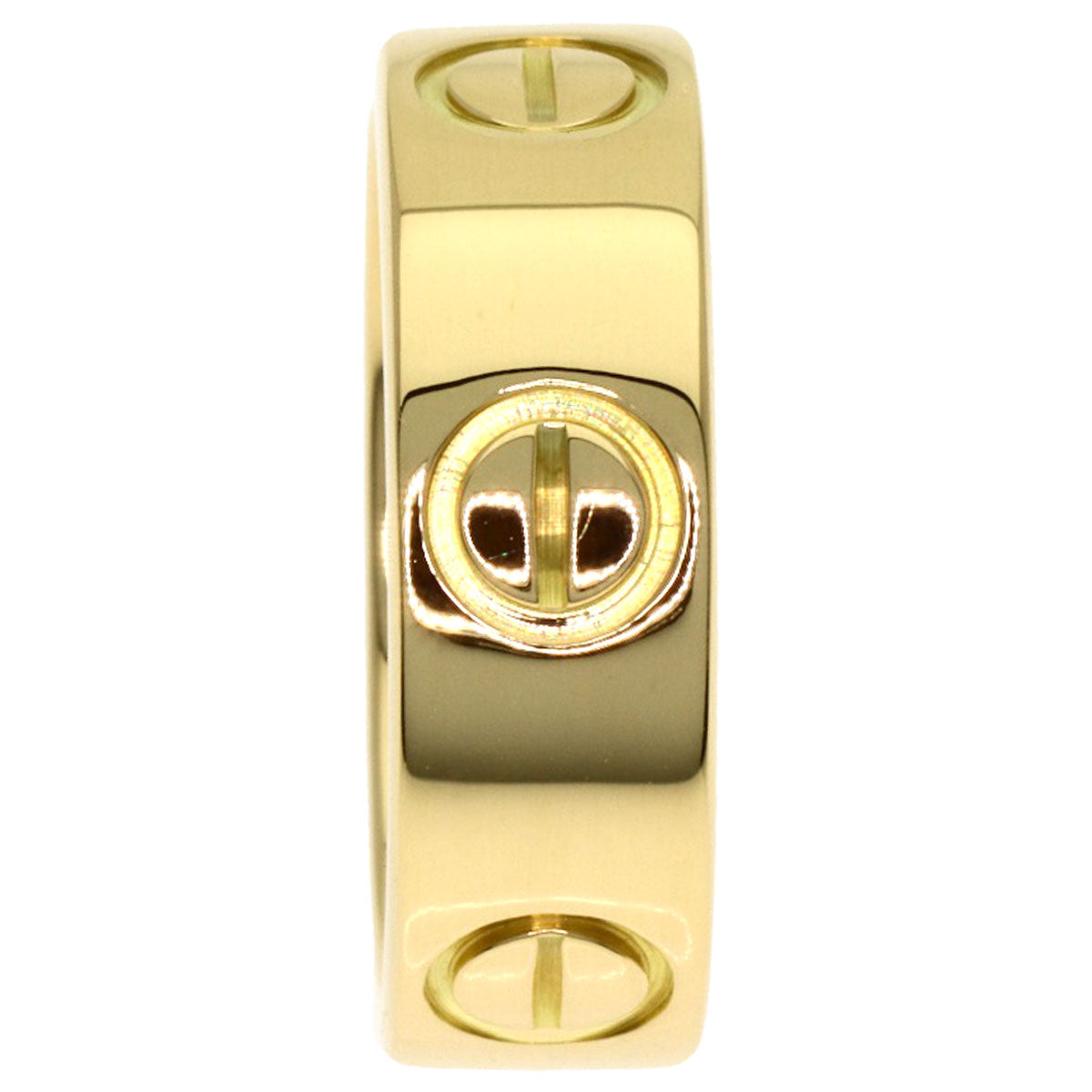 CARTIER love ring #46 Ring K18 Yellow Gold Ladies [Used]