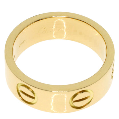 CARTIER love ring #46 Ring K18 Yellow Gold Ladies [Used]