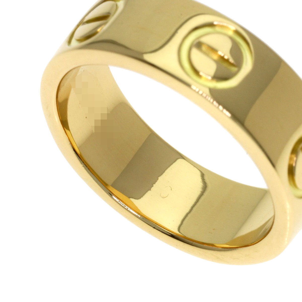 CARTIER love ring #46 Ring K18 Yellow Gold Ladies [Used]