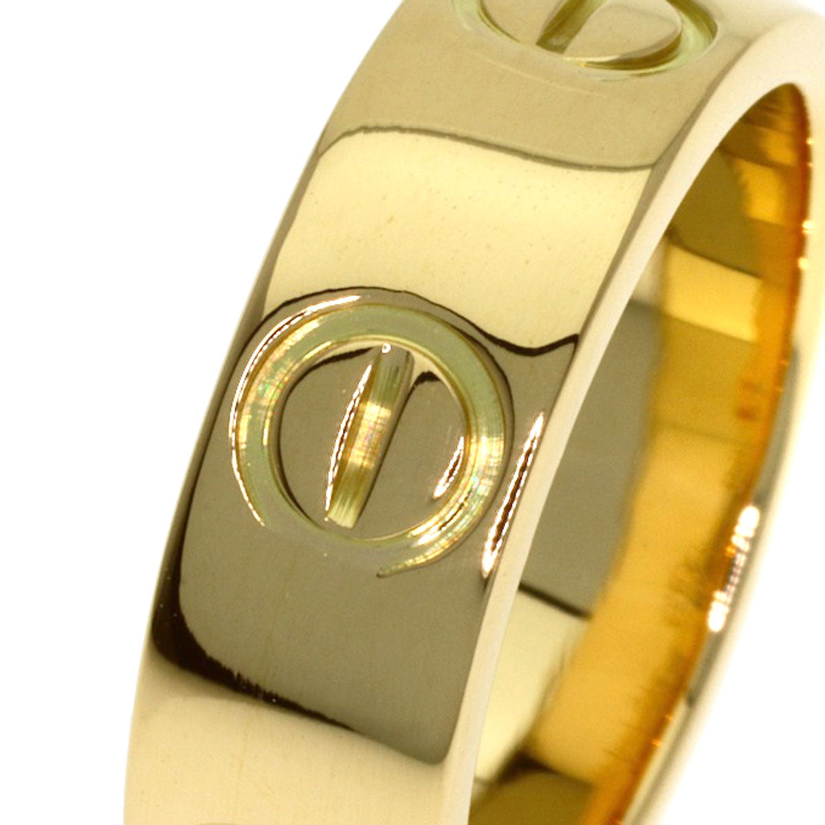 CARTIER love ring #46 Ring K18 Yellow Gold Ladies [Used]