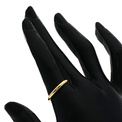 CARTIER Wedding Band #55 Ring K18 Yellow Gold Ladies [Used]