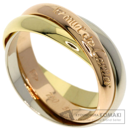 CARTIER Trinity #54 Ring K18 Yellow Gold 18K Pink GoldLadies [Used]