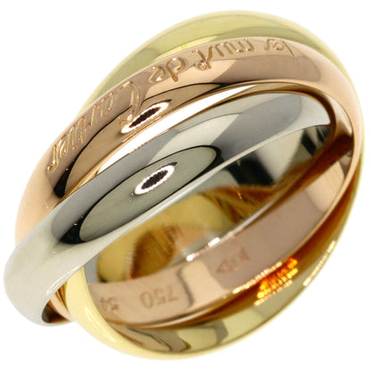 CARTIER Trinity #54 Ring K18 Yellow Gold 18K Pink GoldLadies [Used]