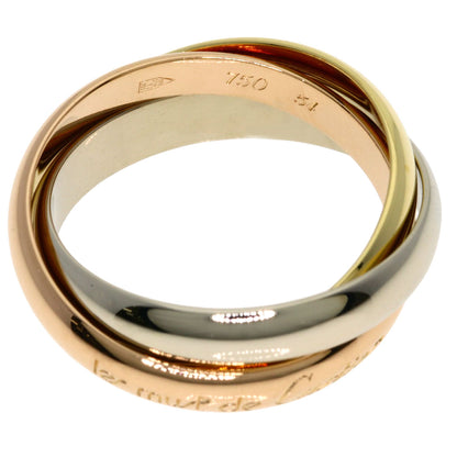 CARTIER Trinity #54 Ring K18 Yellow Gold 18K Pink GoldLadies [Used]