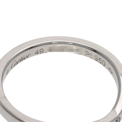 CARTIER Ballerina Curves 3P Diamond #49 Ring Platinum PT950 Ladies [Used]