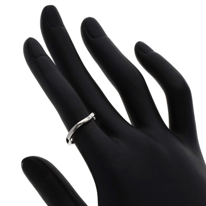 CARTIER Ballerina Curves 3P Diamond #49 Ring Platinum PT950 Ladies [Used]