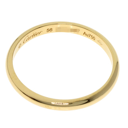 CARTIER Classic Wedding #56 Ring K18 Yellow Gold Ladies [Used]