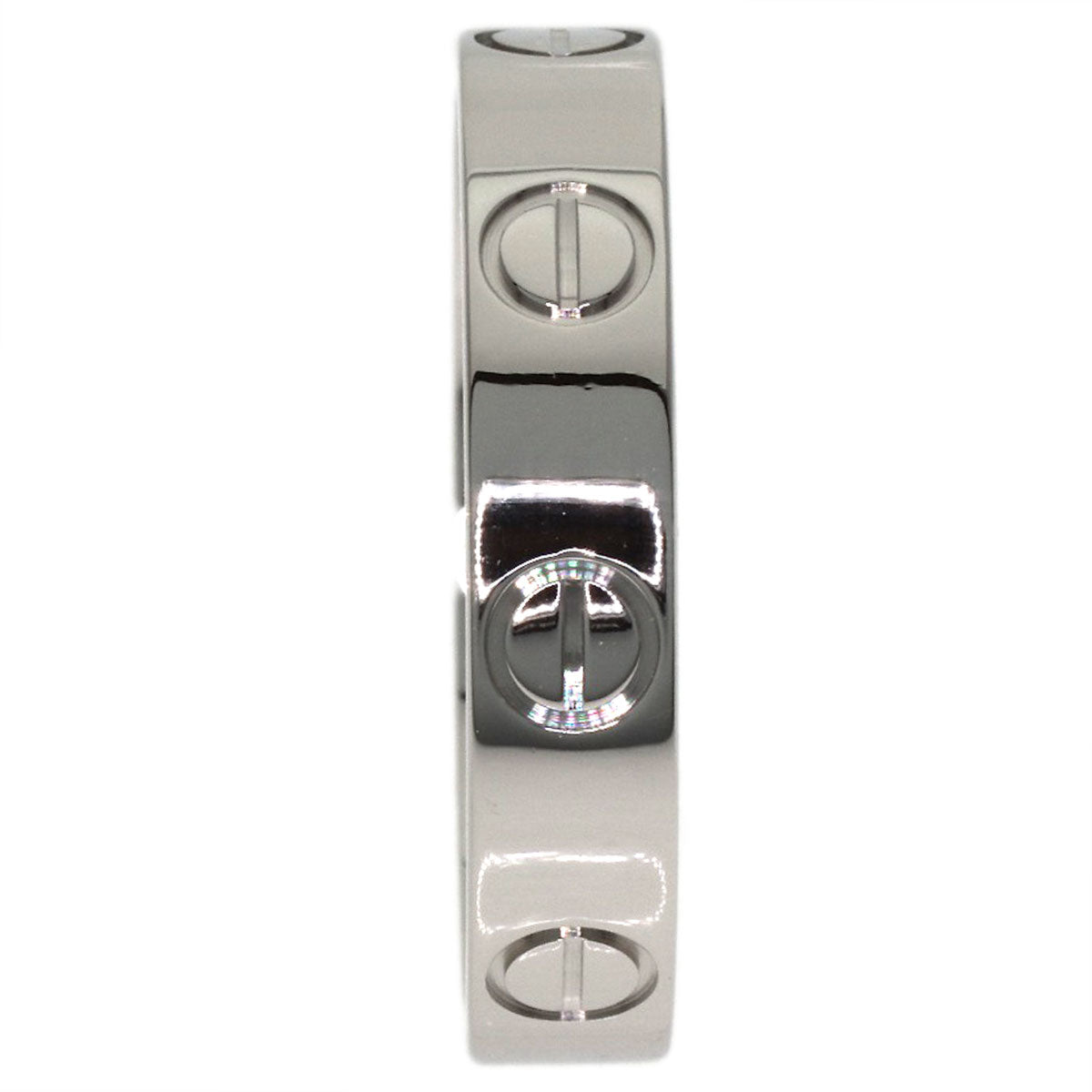CARTIER Mini love ring #49 Ring Platinum PT950 Ladies [Used]