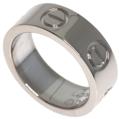 CARTIER love ring #42 Ring K18 White Gold Ladies [Used]