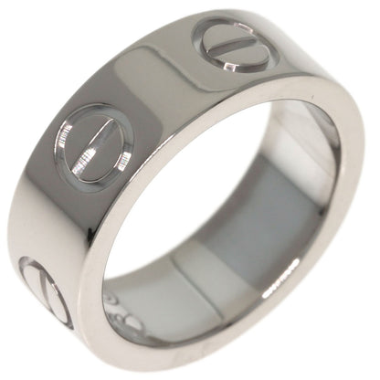 CARTIER love ring #42 Ring K18 White Gold Ladies [Used]