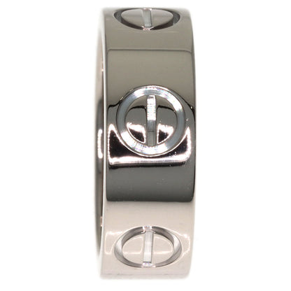 CARTIER love ring #42 Ring K18 White Gold Ladies [Used]