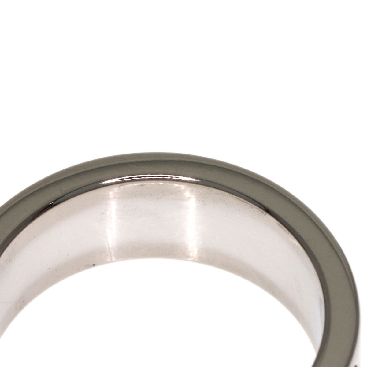 CARTIER love ring #42 Ring K18 White Gold Ladies [Used]