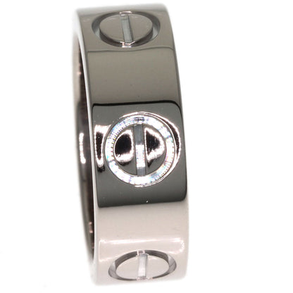 CARTIER love ring #42 Ring K18 White Gold Ladies [Used]