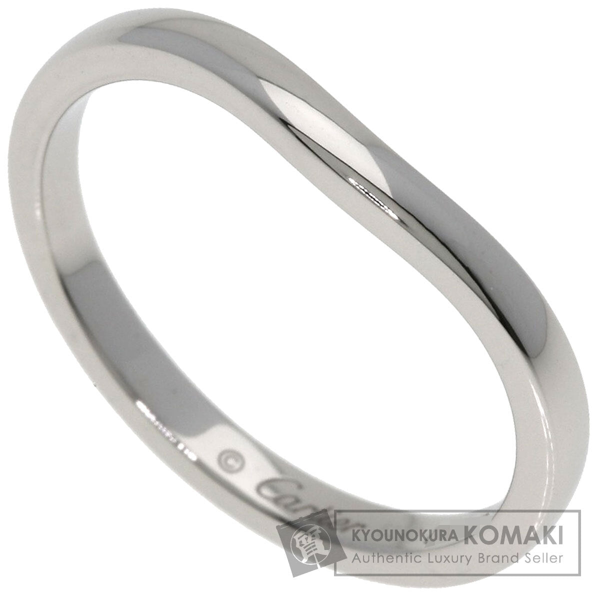 CARTIER Ballerina #53 Ring Platinum PT950 Ladies [Used]