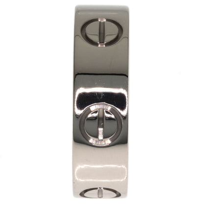 CARTIER love ring #51 Ring K18 White Gold Ladies [Used]