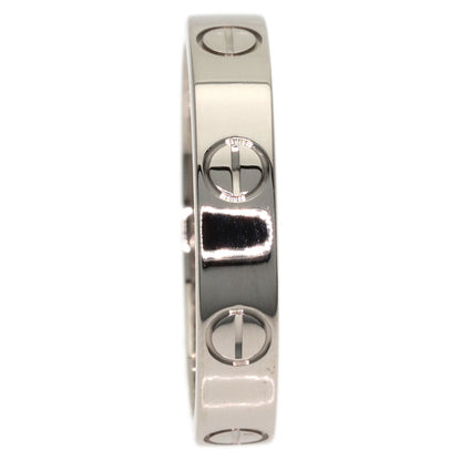 CARTIER love ring #52 Ring K18 White Gold Ladies [Used]