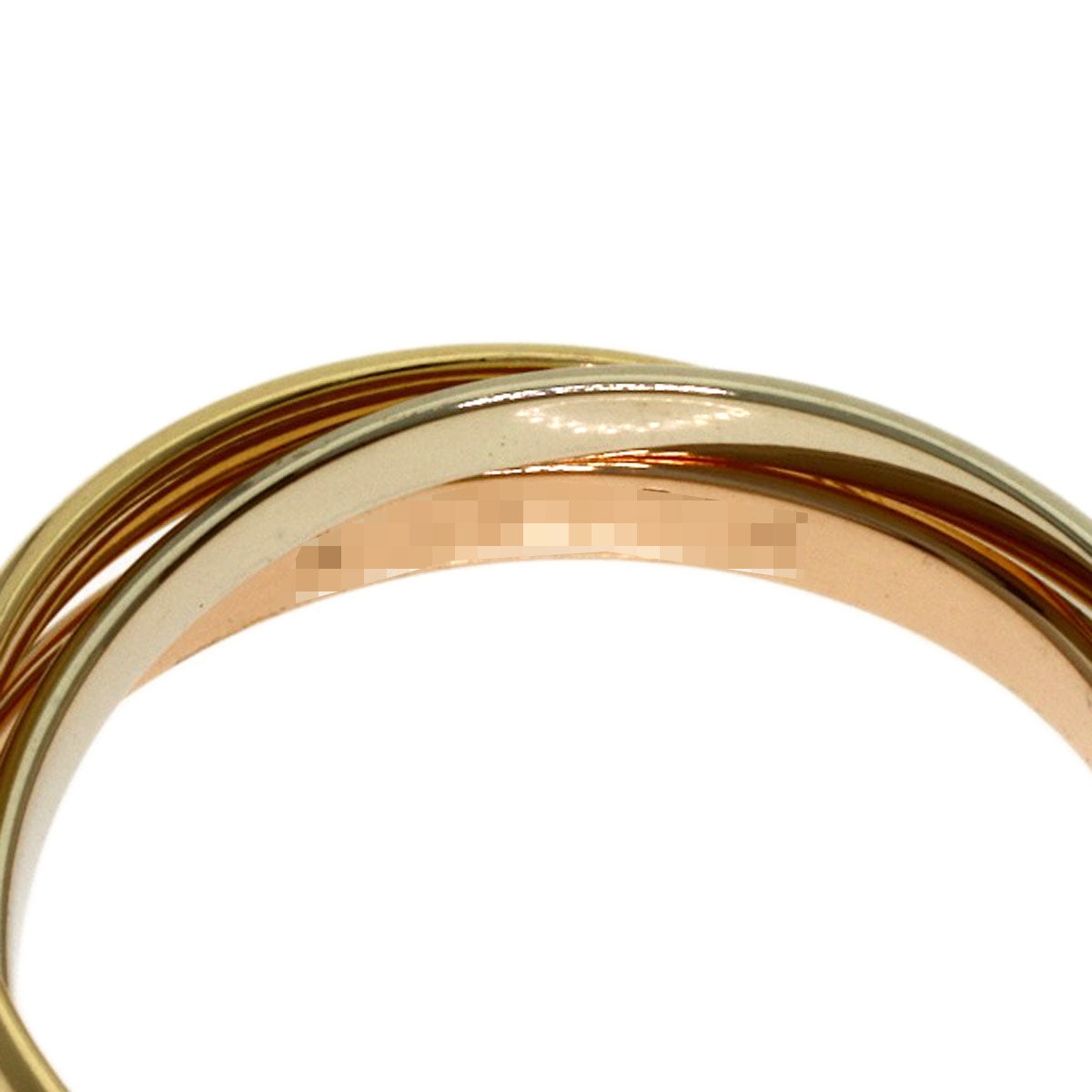 CARTIER Trinity XS #51 Ring K18 Yellow Gold K18 White GoldLadies [Used]