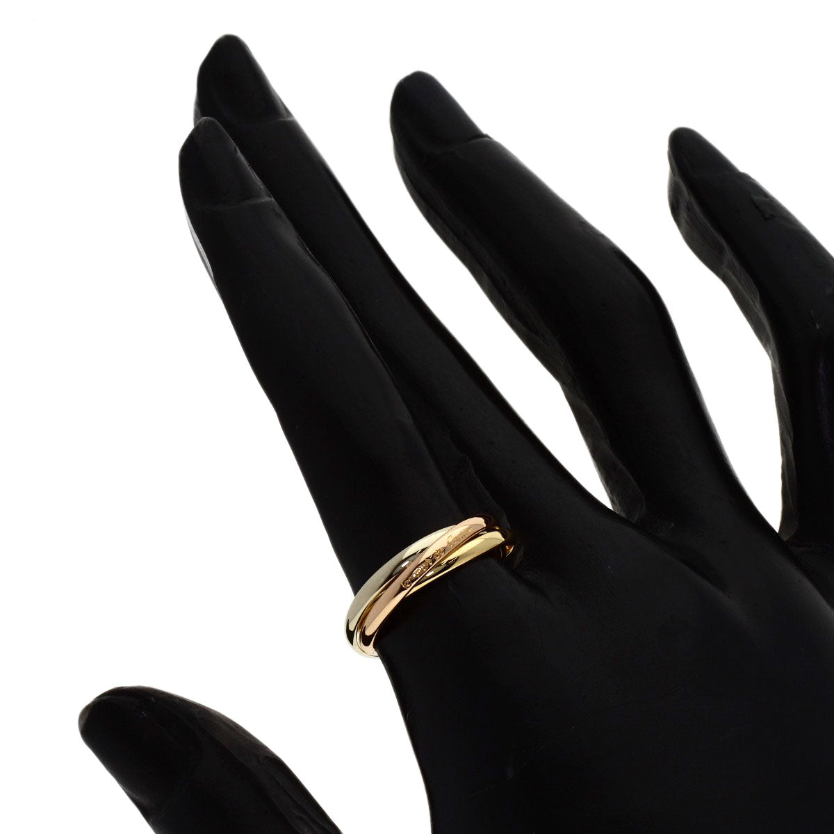 CARTIER Trinity XS #51 Ring K18 Yellow Gold K18 White GoldLadies [Used]