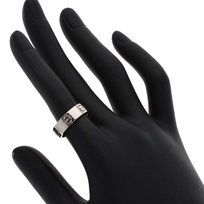 CARTIER love ring #50 Ring K18 White Gold Ladies [Used]