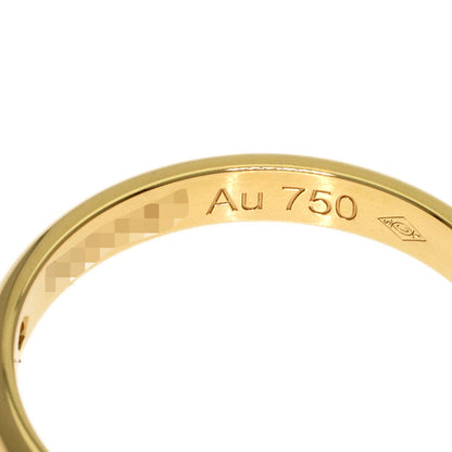 CARTIER Wedding 1P Diamond #49 Ring K18 Yellow Gold Ladies [Used]
