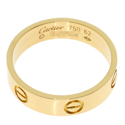 CARTIER love ring #62 Ring K18 Yellow Gold Ladies [Used]