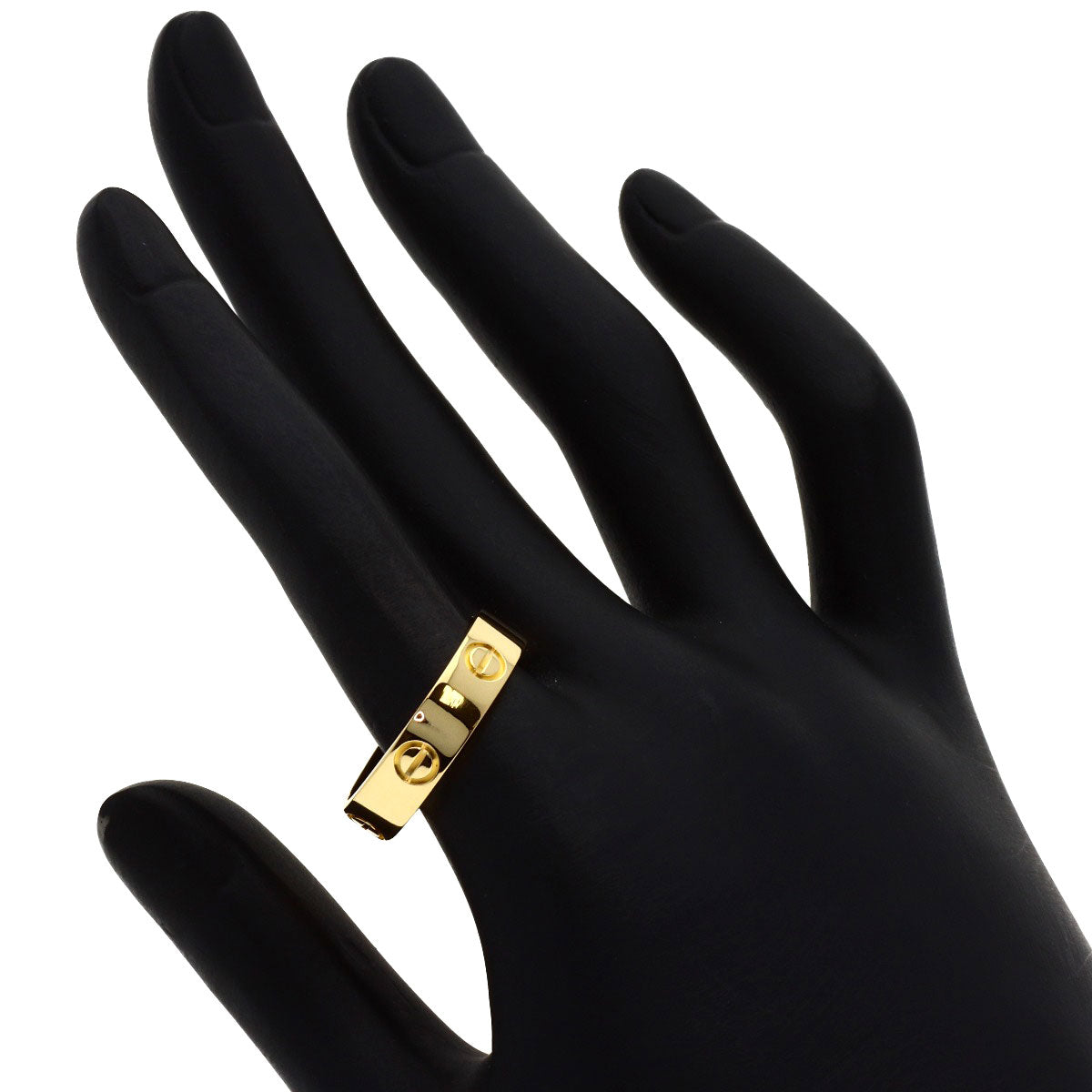 CARTIER love ring #62 Ring K18 Yellow Gold Ladies [Used]