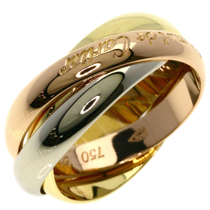 CARTIER Trinity #51 Ring K18 Yellow Gold K18 White GoldLadies [Used]