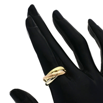 CARTIER Trinity #51 Ring K18 Yellow Gold K18 White GoldLadies [Used]
