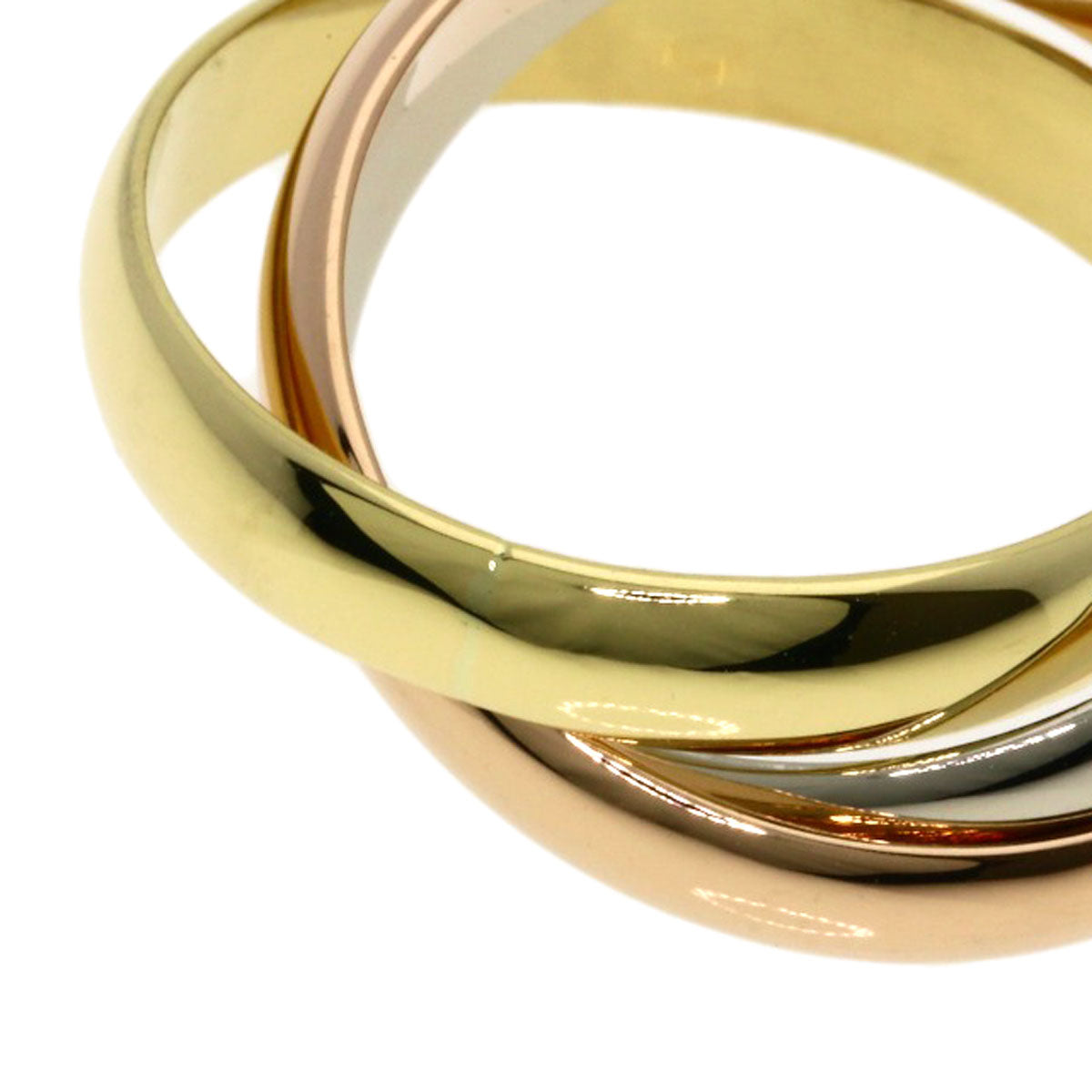 CARTIER Trinity #51 Ring K18 Yellow Gold K18 White GoldLadies [Used]