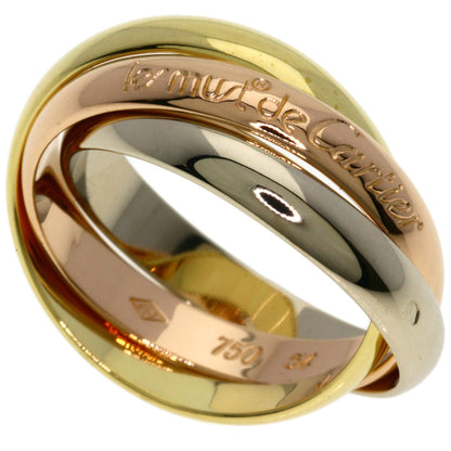 CARTIER Trinity #54 Ring K18 Yellow Gold K18 White GoldLadies [Used]