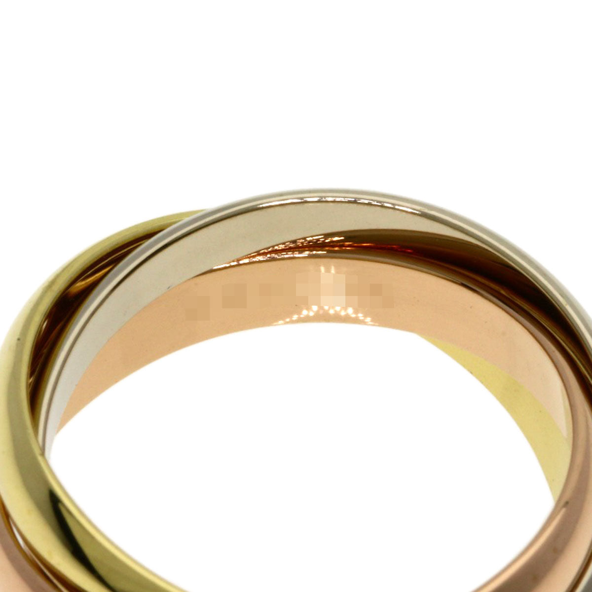 CARTIER Trinity #54 Ring K18 Yellow Gold K18 White GoldLadies [Used]