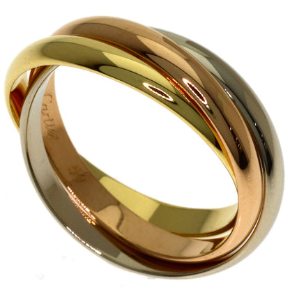 CARTIER Trinity SM #50 Ring K18 Yellow Gold K18 White GoldLadies [Used]