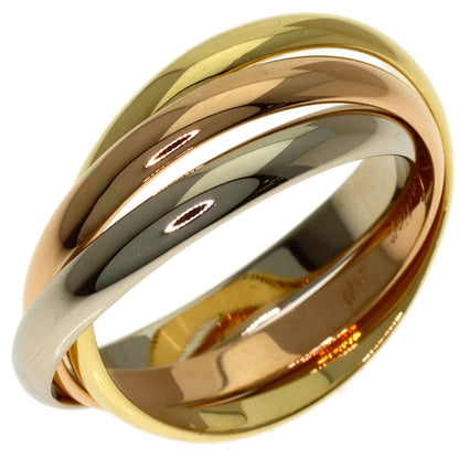 CARTIER Trinity SM #50 Ring K18 Yellow Gold K18 White GoldLadies [Used]