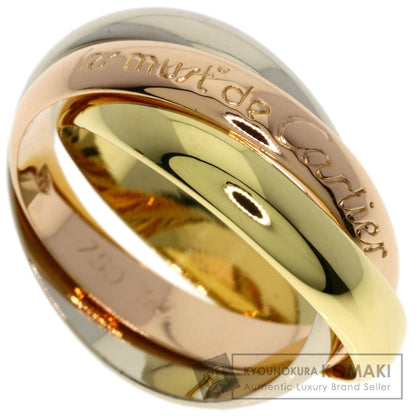 CARTIER Trinity #50 Ring K18 Pink Gold 18K Yellow GoldLadies [Used]