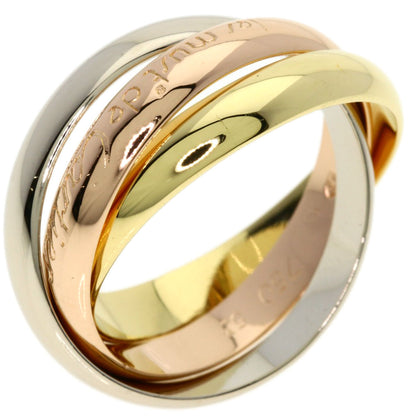 CARTIER Trinity #53 Ring K18 Yellow Gold 18K Pink GoldLadies [Used]