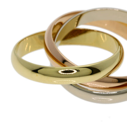 CARTIER Trinity #53 Ring K18 Yellow Gold 18K Pink GoldLadies [Used]