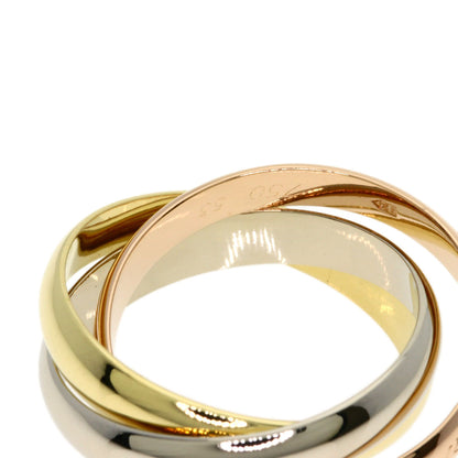CARTIER Trinity #53 Ring K18 Yellow Gold 18K Pink GoldLadies [Used]