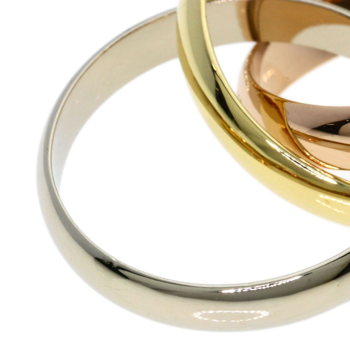 CARTIER Trinity #53 Ring K18 Yellow Gold 18K Pink GoldLadies [Used]