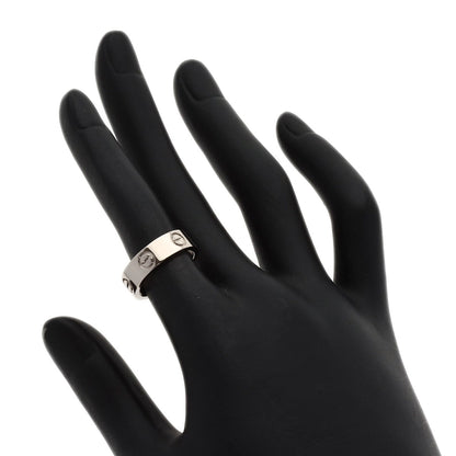 CARTIER love ring #49 Ring K18 White Gold Ladies [Used]