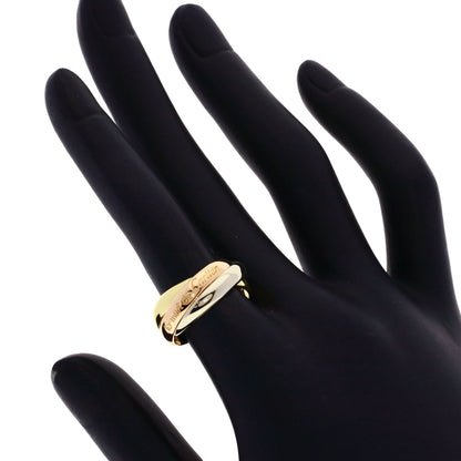 CARTIER Trinity #50 Ring K18 Pink Gold 18K Yellow GoldLadies [Used]
